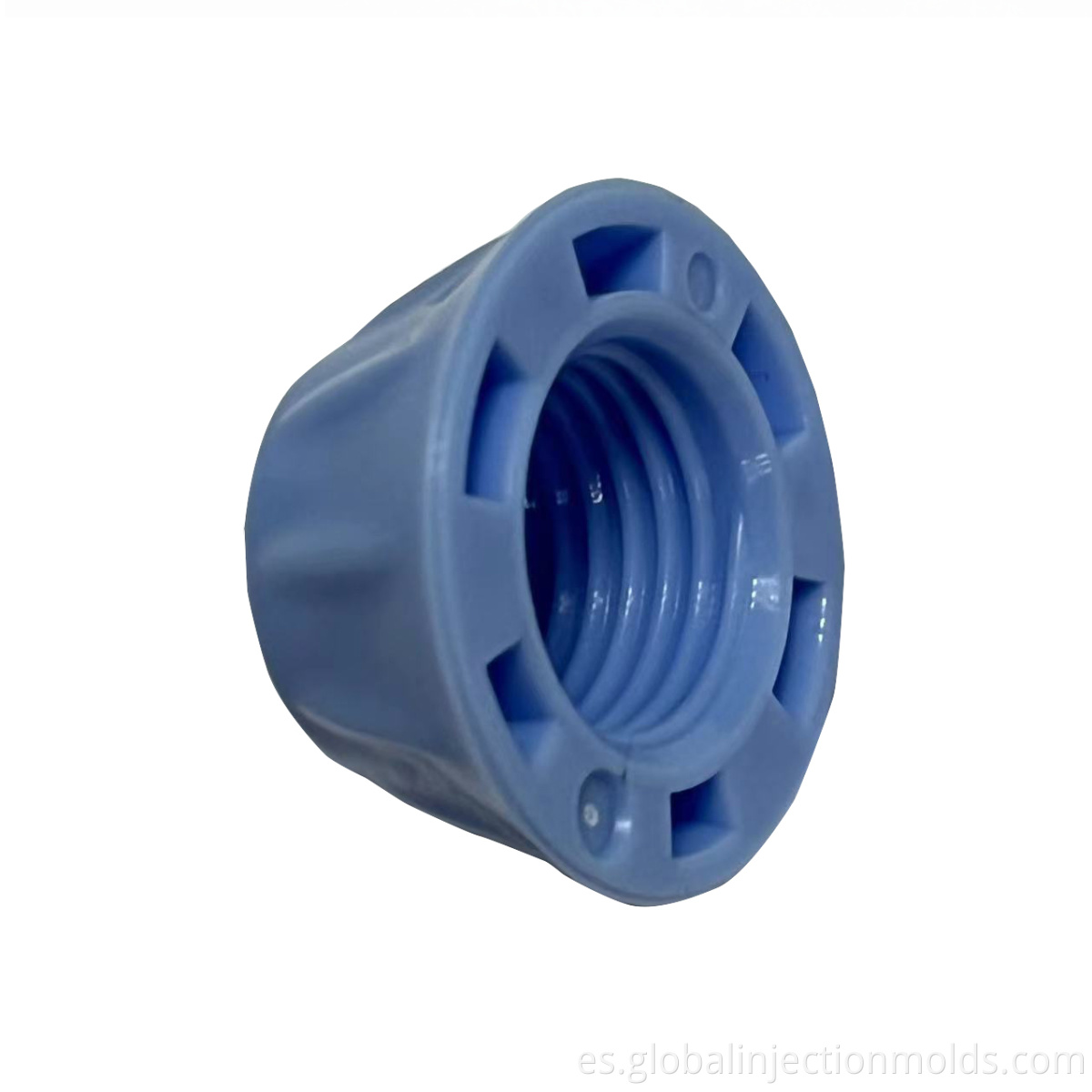 Molde de moldeo de inyección de plástico profesional para componentes de plástico médico personalizados con hilo 2 cavidades moho de corredor caliente
